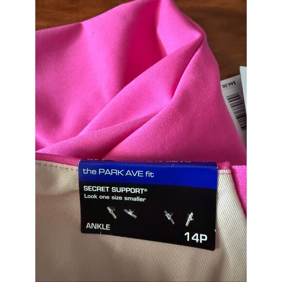 Investments Petite The Park Ave Fit Pull On Secret Support Pant SZ 14/P NWT - Picture 12 of 12